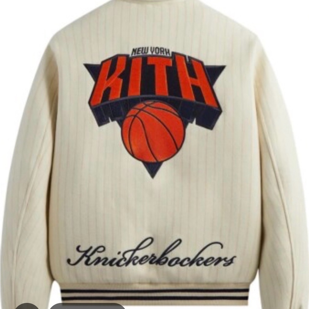 Kith Cream and Orange Knickerbockers Jacket
